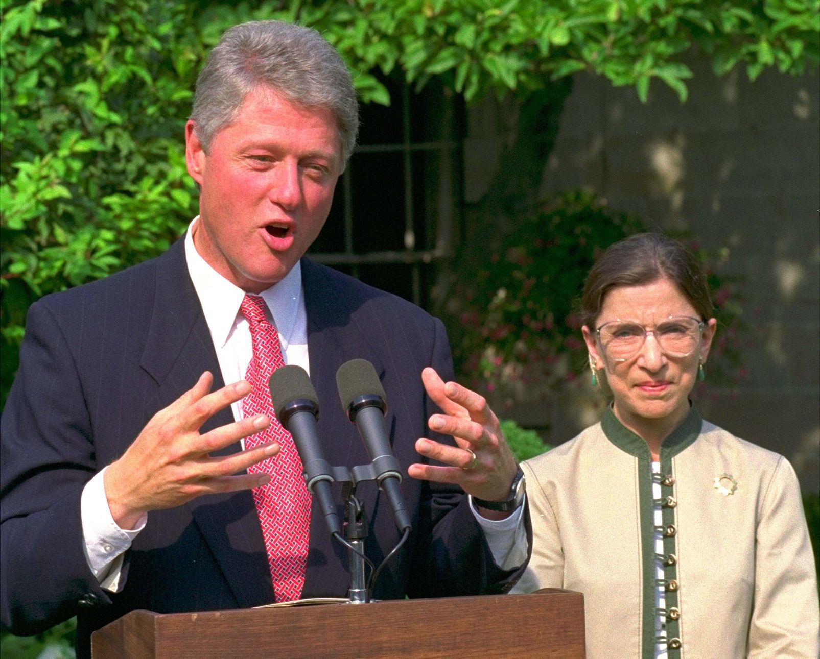 1993: Ruth Bader Ginsburg